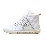 mode chaussures discount chaussures philipp plein homme qp logo high white